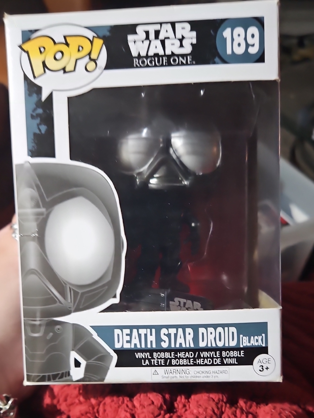 Funko Death Star Droid Pop! Figure - Black and Silver